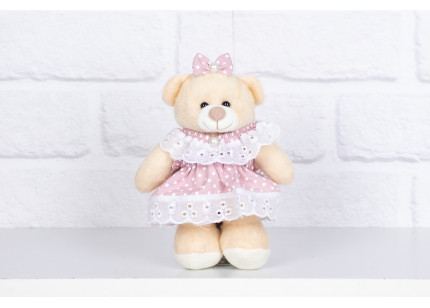 Urso Family 12 cm Vestido...