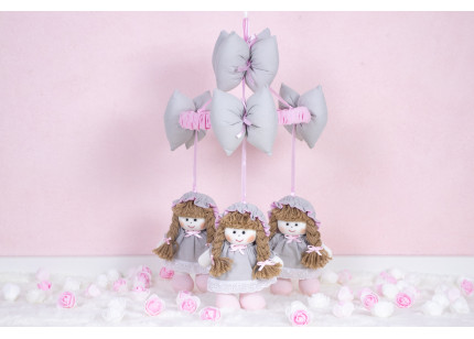 Móbile Boneca Vestido com...