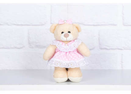 Urso Family 12 cm Vestido...