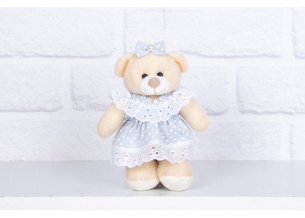 Urso Family 12 cm Vestido...