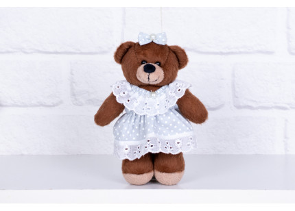 Urso Family 12 cm Vestido...