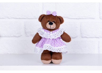 Urso Family 12 cm Vestido...