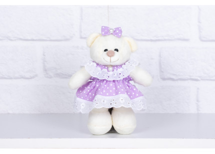 Urso Family 12 cm Vestido...