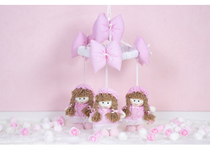 Móbile Boneca Vestido com...