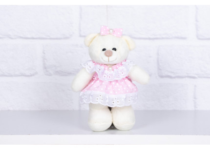 Urso Family 12 cm Vestido...
