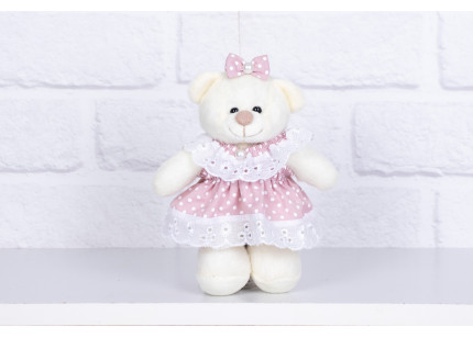 Urso Family 12 cm Vestido...