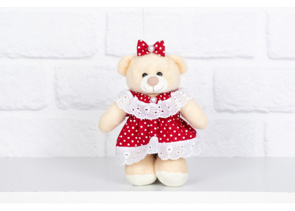 Urso Family 12 cm Vestido...