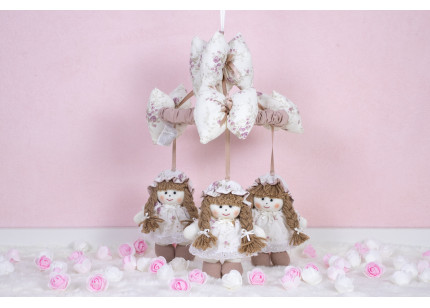 Móbile Boneca Vestido com...