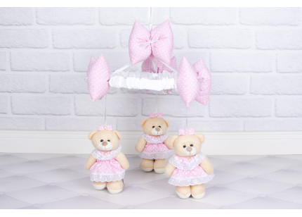 Móbile Ursa Vestido Baby...