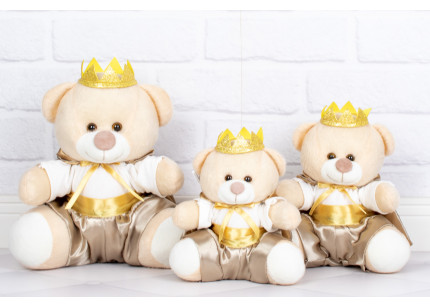 Ursos Tedde Príncipe caqui...