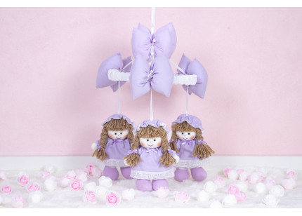 Móbile Boneca Vestido com...