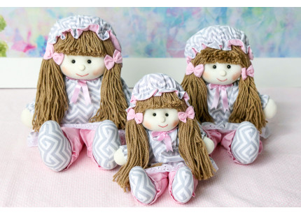 Bonecas Luiza Vestido...