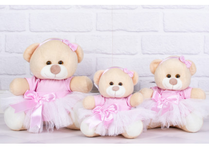 Ursos Tedde Bailarina rosa...