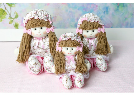 Bonecas Luiza Vestido...