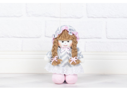 Boneca Laura 12 cm Vestido...