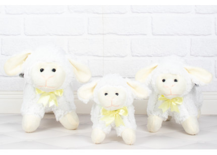 Ovelhas Dolly Laço amarelo