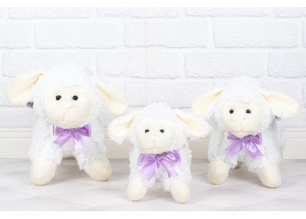 Ovelhas Dolly Laço lilás