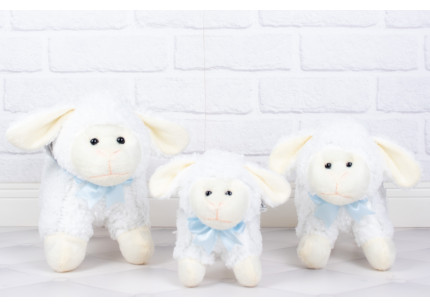 Ovelhas Dolly Laço azul claro