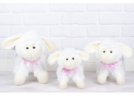 Ovelhas Dolly Laço rosa