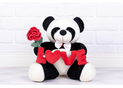 Urso Panda Tedde 22 cm -...