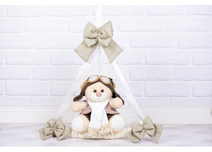 Enfeite de Porta Urso Tedde...