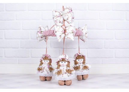 Móbile Boneca Vestido com...