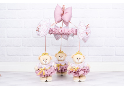 Móbile Ursa Princesa Petit...