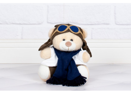 Urso Tedde 12 cm Aviador...