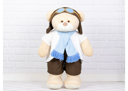 Porta Fraldas Urso Aviador...