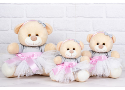 Ursos Tedde Bailarina cinza...