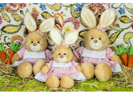 Coelhos Nino Vestido poá...