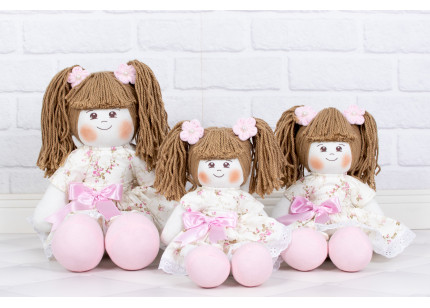 Bonecas Julia Vestido com...