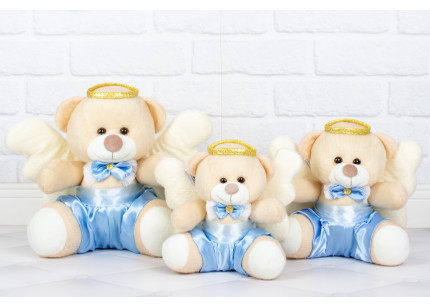 Ursos Tedde Anjinho azul...