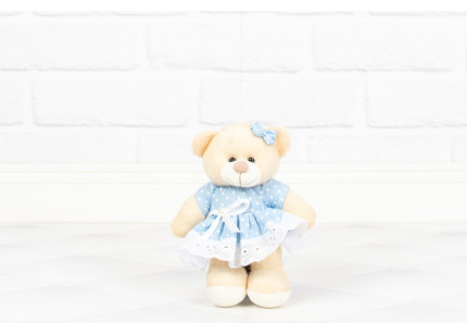 Urso Family 12 cm Vestido...