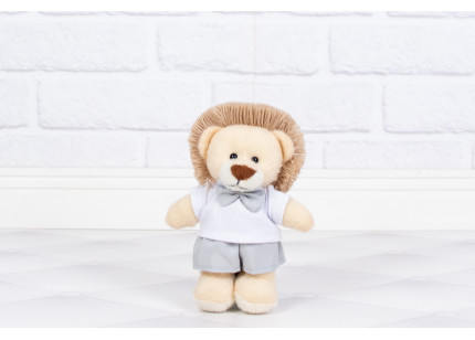 Leão Family 12 cm Shorts e...