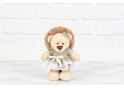 Leão Family 12 cm Vestido...