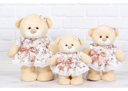 Ursos Amore Vestido com...