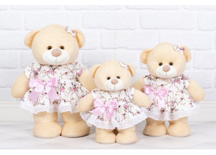 Ursos Amore Vestido com...