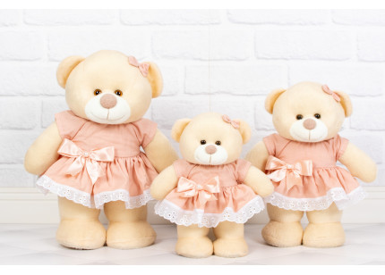 Ursos Amore Vestido com...