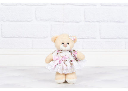 Urso Family 12 cm Vestido...
