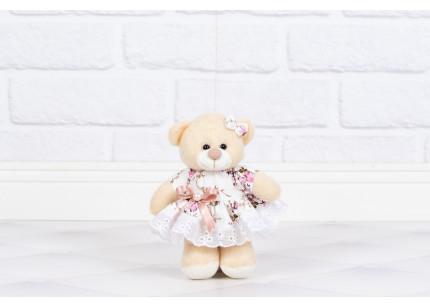 Urso Family 12 cm Vestido...