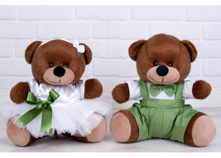 Casal Ursos Tedde Pajem...