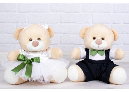 Casal Ursos Tedde Pajem...