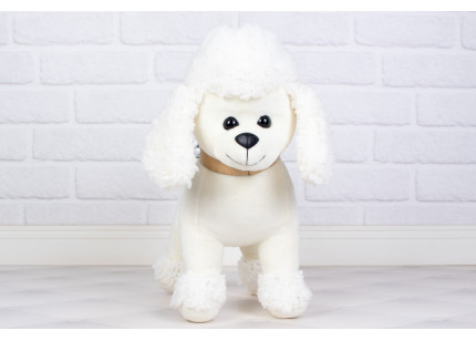 Cachorro Realista Poodle 30 cm