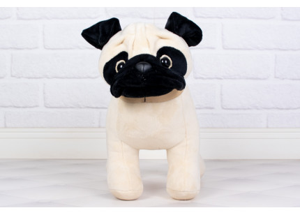 Cachorro Realista Pug 26 cm