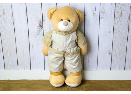 Porta Fraldas Urso Macacão...