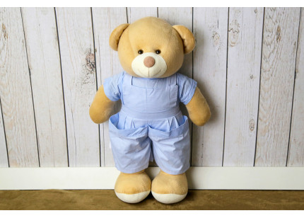 Porta Fraldas Urso Macacão...