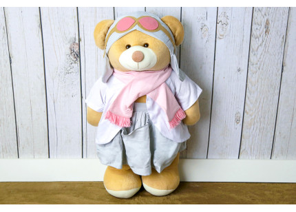 Porta Fraldas Ursa Aviador...