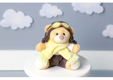 Urso Tedde 0,12 cm Aviador...