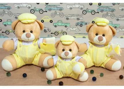 Ursos Tedde Macacão com...